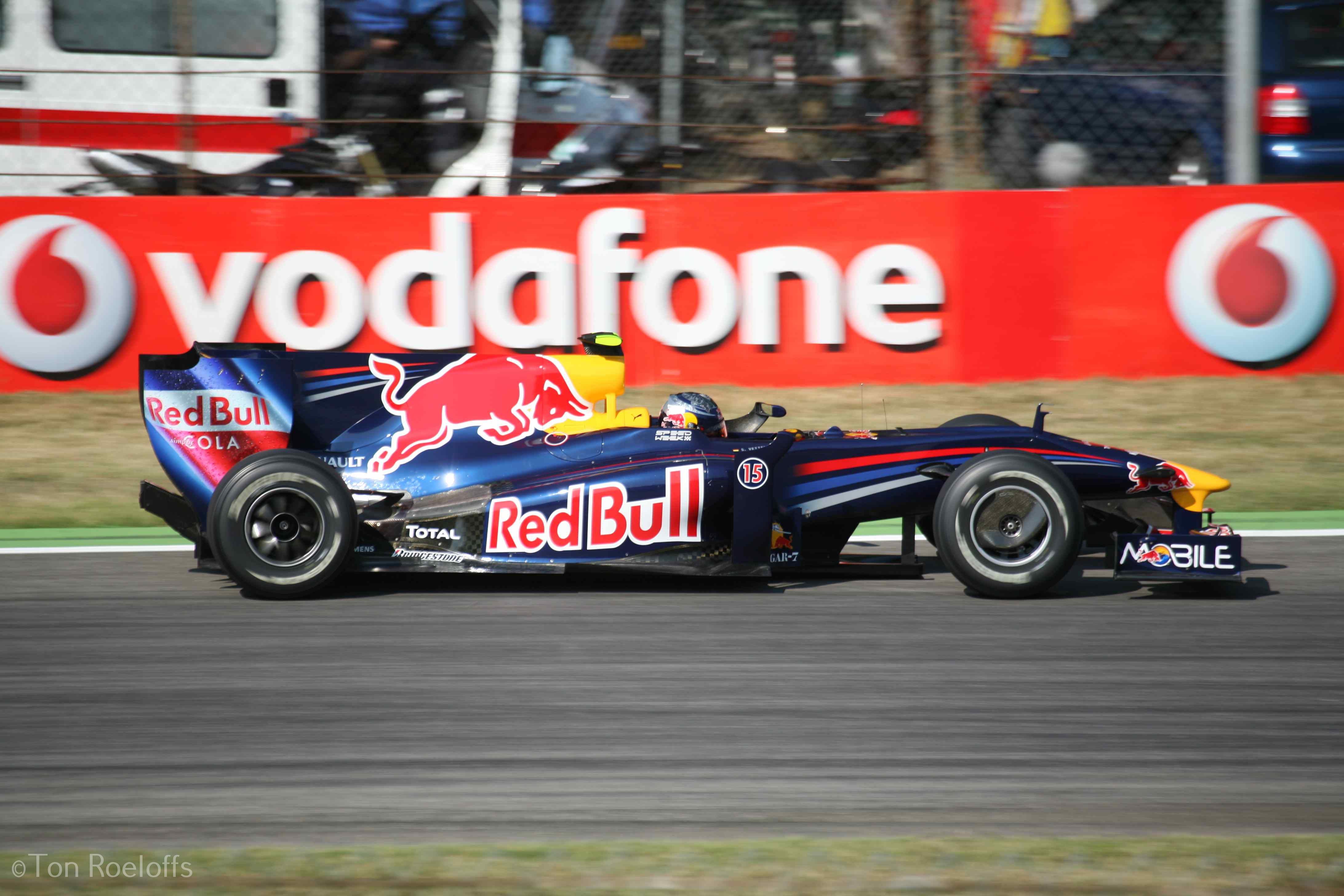 Verstappen pitbox